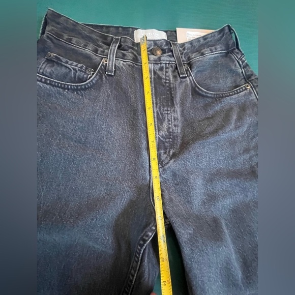 Everlane The 90’s Hourglass Jean Washed Black Size 28 High Waist Runs Sm… - Picture 8 of 9